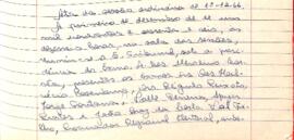 Ata da Sessão Ordinária do Tribunal Regional Eleitoral de Minas Gerais, realizada em 01/12/1966