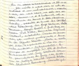 Ata da Sessão Extraordinária do Tribunal Regional Eleitoral de Minas Gerais, realizada em 29/10/1966