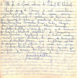 Ata da Sessão Ordinária do Tribunal Regional Eleitoral de Minas Gerais, realizada em 15/01/1958