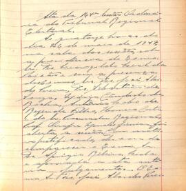 Ata da 164ª Sessão Ordinária do Tribunal Regional Eleitoral de Minas Gerais