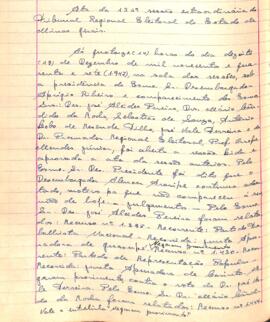 Ata da 126ª Sessão Extraordinária do Tribunal Regional Eleitoral de Minas Gerais