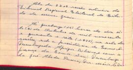 Ata da 221ª Sessão Ordinária do Tribunal Regional Eleitoral de Minas Gerais