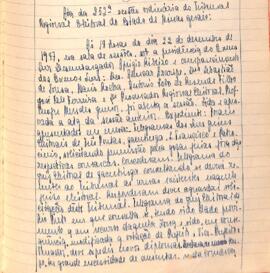 Ata da 252ª Sessão Ordinária do Tribunal Regional Eleitoral de Minas Gerais