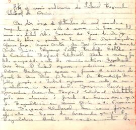 Ata da Sessão Ordinária do Tribunal Regional Eleitoral de Minas Gerais, realizada em 12/09/1956
