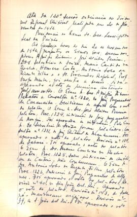 Ata da 130ª Sessão Ordinária do Tribunal Regional Eleitoral de Minas Gerais