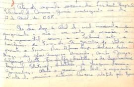 Ata da 2ª Sessão do Tribunal Regional Eleitoral de Minas Gerais, realizada em 12/04/1957