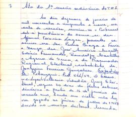 Ata da Sessão Ordinária do Tribunal Regional Eleitoral de Minas Gerais, realizada em 19/01/1959