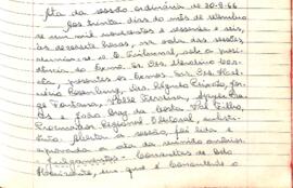 Ata da Sessão Ordinária do Tribunal Regional Eleitoral de Minas Gerais, realizada em 30/09/1966