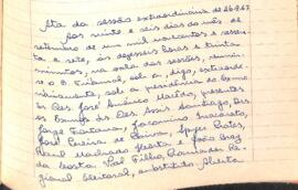Ata da Sessão Extraordinária do Tribunal Regional Eleitoral de Minas Gerais, realizada em 26/09/1967