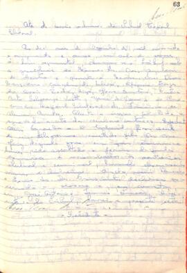Ata da Sessão Ordinária do Tribunal Regional Eleitoral de Minas Gerais, realizada em 09/12/1955