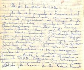 Ata da Sessão Ordinária do Tribunal Regional Eleitoral de Minas Gerais, realizada em 26/02/1958