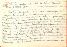 Ata da 2ª Sessão do Tribunal Regional Eleitoral de Minas Gerais, realizada em 03/05/1957