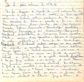 Ata da Sessão Ordinária do Tribunal Regional Eleitoral de Minas Gerais, realizada em 16/08/1957