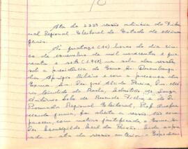 Ata da 233ª Sessão Ordinária do Tribunal Regional Eleitoral de Minas Gerais