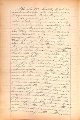 Ata da 84ª Sessão Extraordinária do Tribunal Regional Eleitoral de Minas Gerais