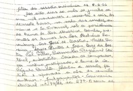 Ata da Sessão Ordinária do Tribunal Regional Eleitoral de Minas Gerais, realizada em 08/06/1966