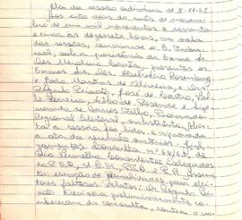 Ata da Sessão Ordinária do Tribunal Regional Eleitoral de Minas Gerais, realizada em 08/11/1965