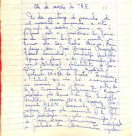 Ata da Sessão Ordinária do Tribunal Regional Eleitoral de Minas Gerais, realizada em 14/11/1958