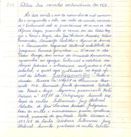 Ata da Sessão Ordinária do Tribunal Regional Eleitoral de Minas Gerais, realizada em 26/11/1958