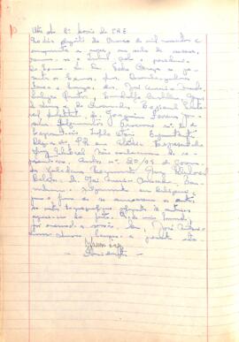 Ata da 2° Sessão Ordinária do Tribunal Regional Eleitoral de Minas Gerais, realizada em 18/03/1959