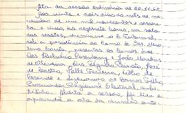 Ata da Sessão Ordinária do Tribunal Regional Eleitoral de Minas Gerais, realizada em 22/11/1965