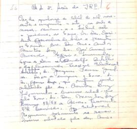 Ata da 2° Sessão Ordinária do Tribunal Regional Eleitoral de Minas Gerais, realizada em 14/04/1958