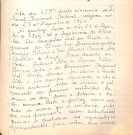 Ata da 139ª Sessão Ordinária do Tribunal Regional Eleitoral de Minas Gerais