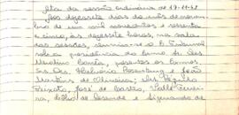 Ata da Sessão Ordinária do Tribunal Regional Eleitoral de Minas Gerais, realizada em 17/11/1965