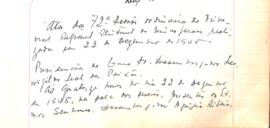 Ata da 72ª  Sessão Ordinária do Tribunal Regional Eleitoral de Minas Gerais