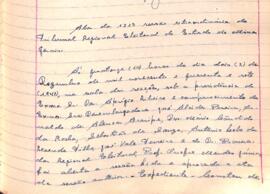 Ata da 121ª Sessão Extraordinária do Tribunal Regional Eleitoral de Minas Gerais