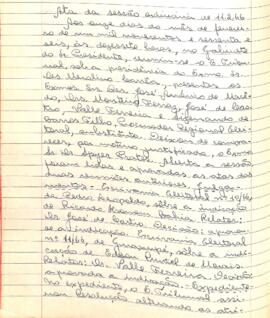 Ata da Sessão Ordinária do Tribunal Regional Eleitoral de Minas Gerais, realizada em 11/02/1966