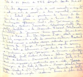 Ata da 2ª Sessão do Tribunal Regional Eleitoral de Minas Gerais, realizada em 19/06/1957