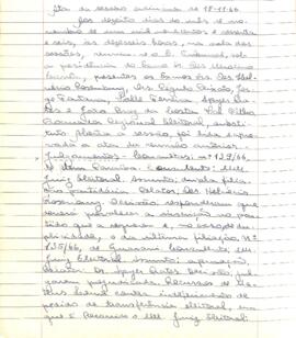 Ata da Sessão Ordinária do Tribunal Regional Eleitoral de Minas Gerais, realizada em 18/11/1966