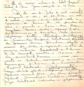 Ata da 1ª Sessão Ordinária do Tribunal Regional Eleitoral de Minas Gerais, realizada em 06/07/1956