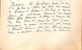 Termo da Sessão do Tribunal Regional Eleitoral de Minas Gerais, realizada em 01/07/1946, do Tribu...