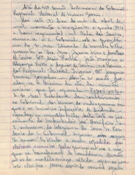 Ata da 43ª Sessão Ordinária do Tribunal Regional Eleitoral de Minas Gerais