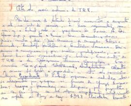 Ata da Sessão Ordinária do Tribunal Regional Eleitoral de Minas Gerais, realizada em 09/09/1957
