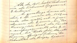 Ata da 161ª Sessão Ordinária do Tribunal Regional Eleitoral de Minas Gerais