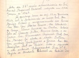 Ata da 38ª Sessão Extraordinária do Tribunal Regional Eleitoral de Minas Gerais