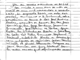 Ata da Sessão Ordinária do Tribunal Regional Eleitoral de Minas Gerais, realizada em 21/05/1968