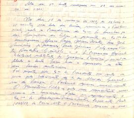 Ata da 1ª Sessão do Tribunal Regional Eleitoral de Minas Gerais, realizada em 13/03/1957