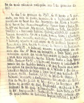 Ata da Sessão do Tribunal Regional Eleitoral de Minas Gerais, realizada em 08/02/1957