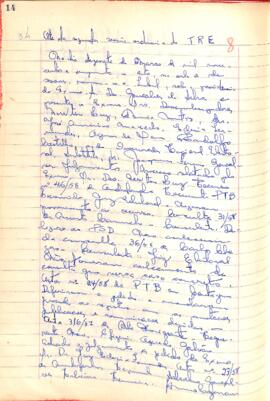 Ata da 2° Sessão Ordinária do Tribunal Regional Eleitoral de Minas Gerais, realizada em 17/03/1958