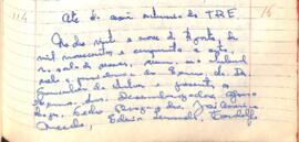 Ata da Sessão Ordinária do Tribunal Regional Eleitoral de Minas Gerais, realizada em 29/08/1958