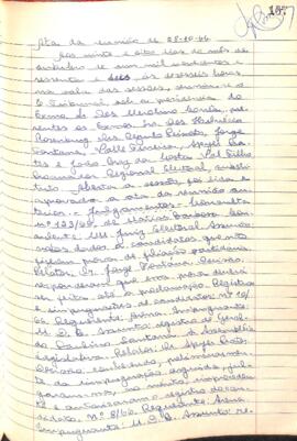 Ata da Sessão Ordinária do Tribunal Regional Eleitoral de Minas Gerais, realizada em 28/10/1966