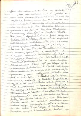 Ata da Sessão Ordinária do Tribunal Regional Eleitoral de Minas Gerais, realizada em 10/06/1966