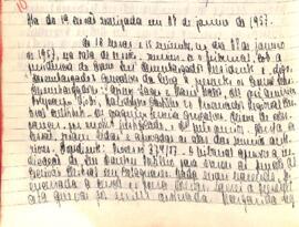 Ata da 1ª Sessão Ordinária do Tribunal Regional Eleitoral de Minas Gerais, realizada em 28/01/1957