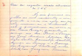 Ata da 2° Sessão Ordinária do Tribunal Regional Eleitoral de Minas Gerais, realizada em 01/07/1959