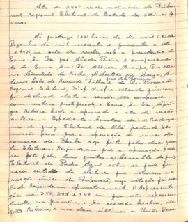 Ata da 246ª Sessão Ordinária do Tribunal Regional Eleitoral de Minas Gerais