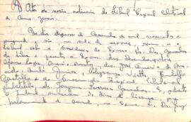 Ata da Sessão Ordinária do Tribunal Regional Eleitoral de Minas Gerais, realizada em 19/11/1956